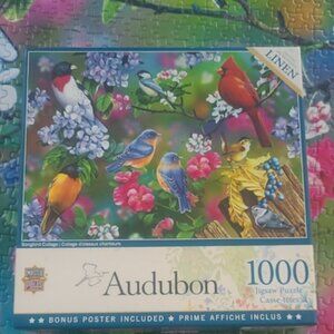 New in box! Master Piece Audubon Songbird 1000 piece jigsaw puzzle